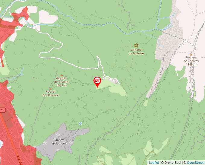 Carte Géoportail pour les drones de loisir