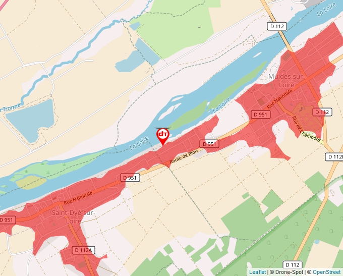 Carte Géoportail pour les drones de loisir