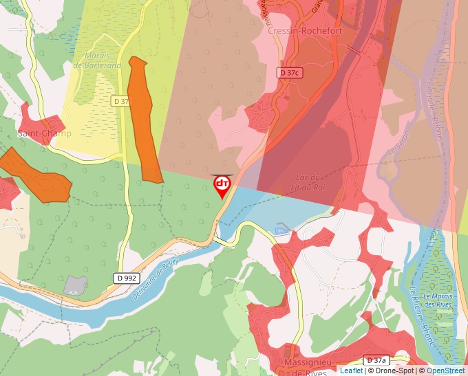 Carte Géoportail pour les drones de loisir