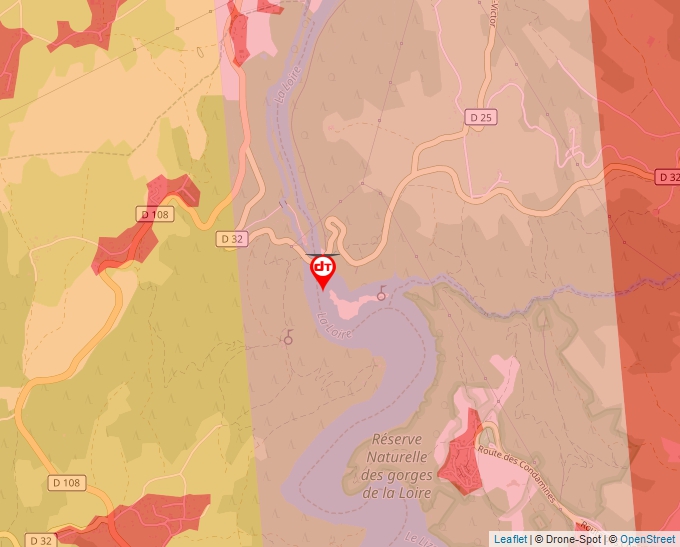 Carte Géoportail pour les drones de loisir