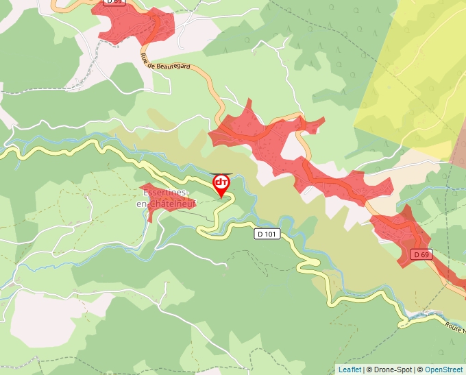 Carte Géoportail pour les drones de loisir