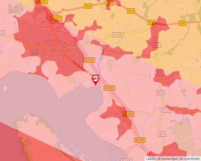 Carte Géoportail pour les drones de loisir