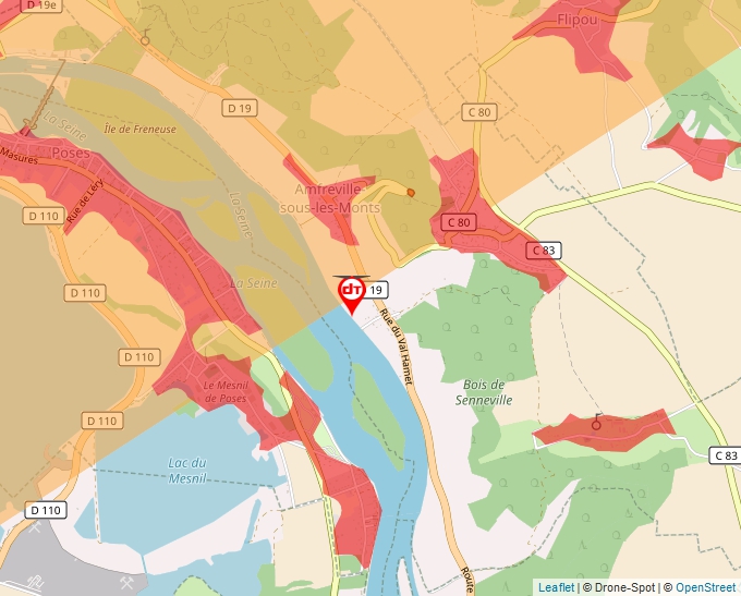 Carte Géoportail pour les drones de loisir