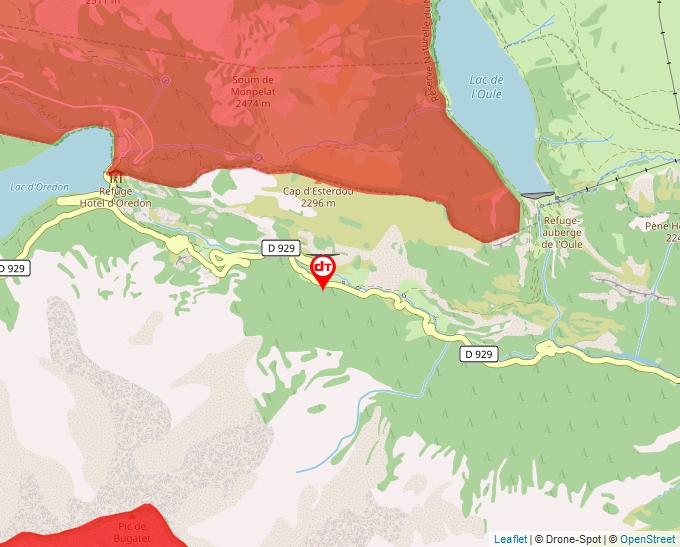 Carte Géoportail pour les drones de loisir