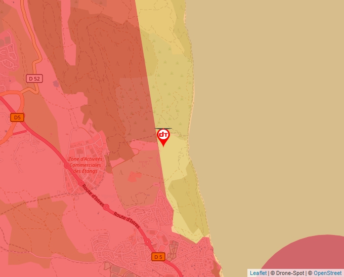 Carte Géoportail pour les drones de loisir