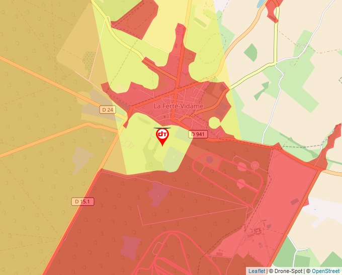 Carte Géoportail pour les drones de loisir