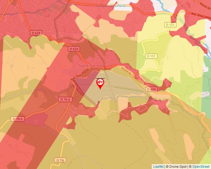 Carte Géoportail pour les drones de loisir