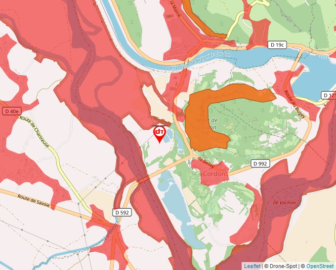 Carte Géoportail pour les drones de loisir