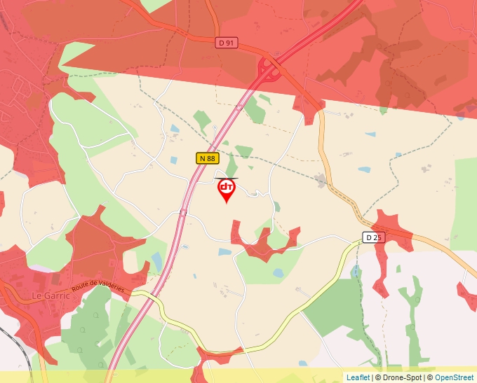 Carte Géoportail pour les drones de loisir