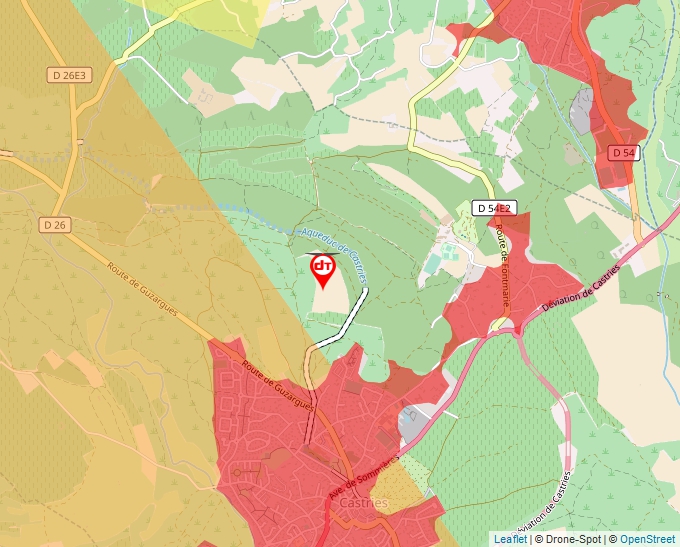 Carte Géoportail pour les drones de loisir