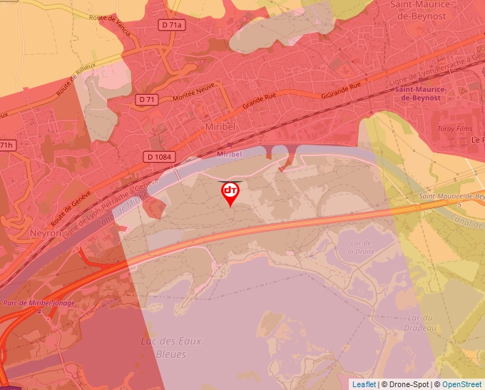 Carte Géoportail pour les drones de loisir