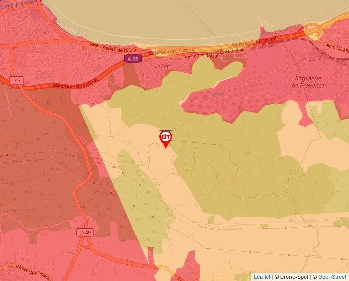 Carte Géoportail pour les drones de loisir