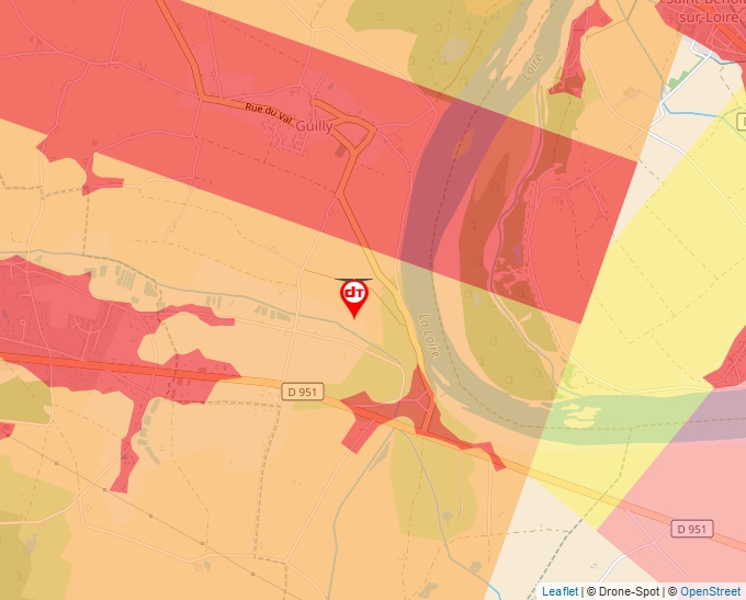 Carte Géoportail pour les drones de loisir