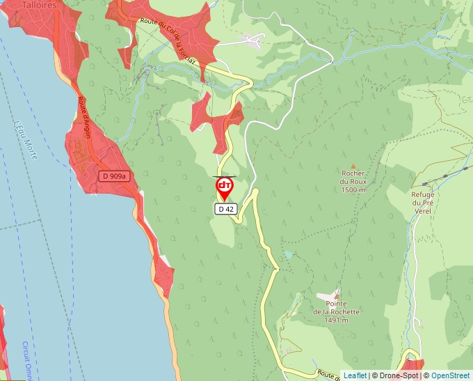 Carte Géoportail pour les drones de loisir