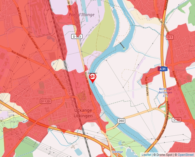 Carte Géoportail pour les drones de loisir