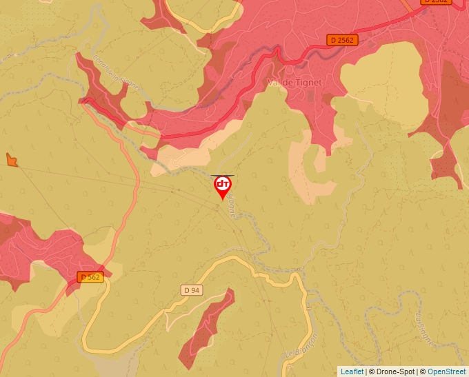 Carte Géoportail pour les drones de loisir