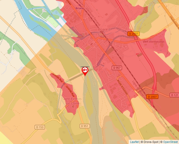 Carte Géoportail pour les drones de loisir