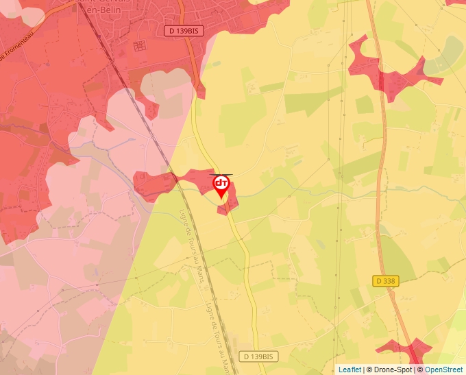 Carte Géoportail pour les drones de loisir