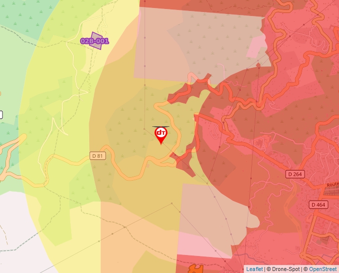 Carte Géoportail pour les drones de loisir