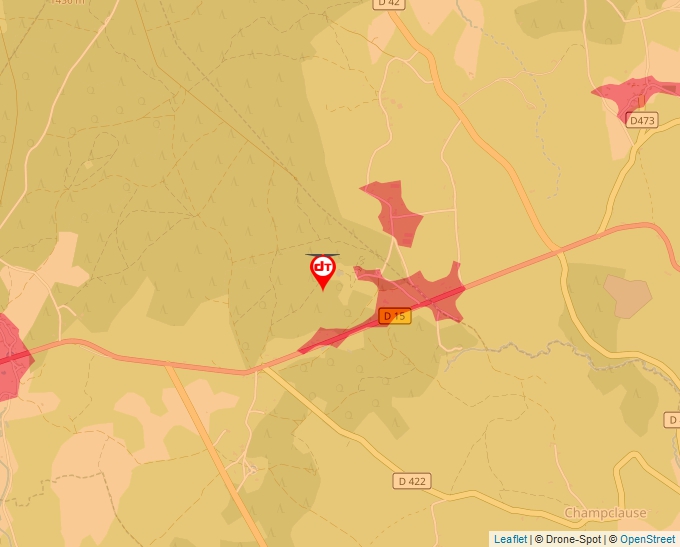 Carte Géoportail pour les drones de loisir