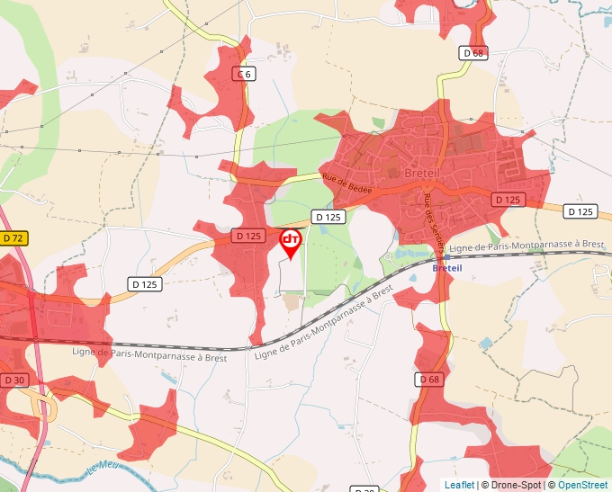 Carte Géoportail pour les drones de loisir