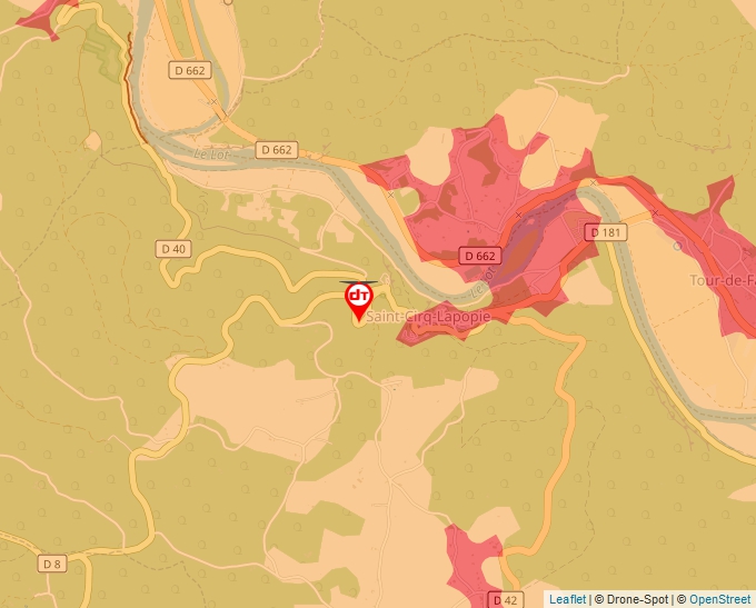 Carte Géoportail pour les drones de loisir