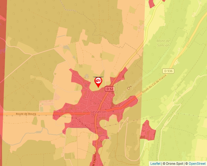 Carte Géoportail pour les drones de loisir