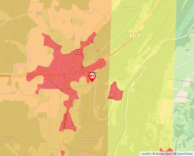 Carte Géoportail pour les drones de loisir