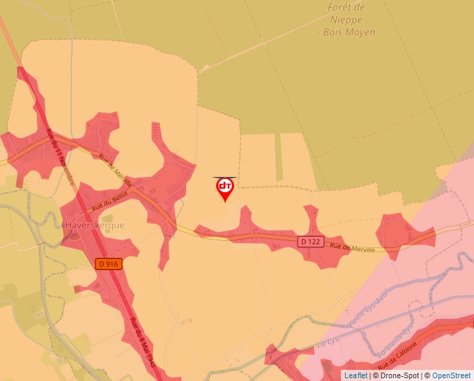 Carte Géoportail pour les drones de loisir