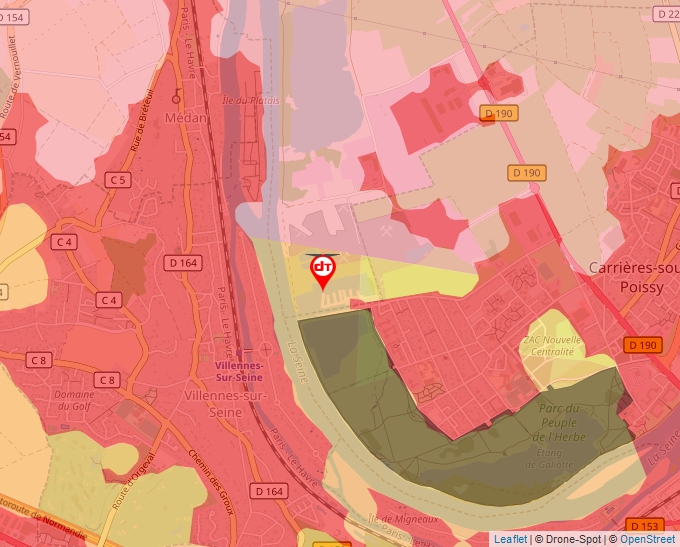 Carte Géoportail pour les drones de loisir