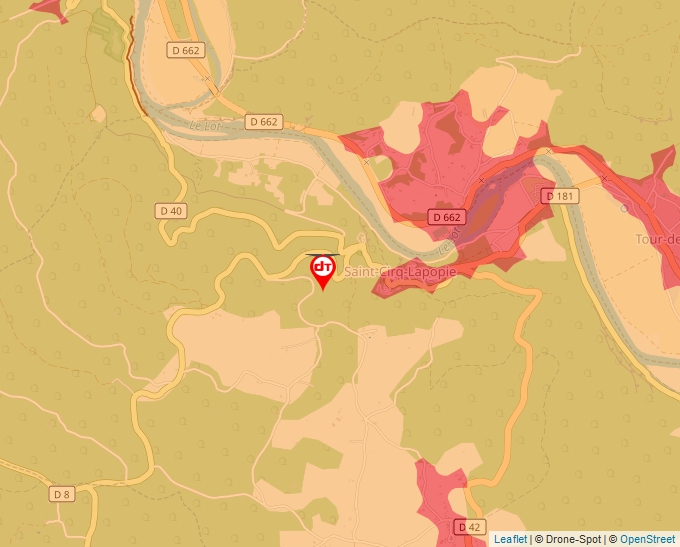 Carte Géoportail pour les drones de loisir