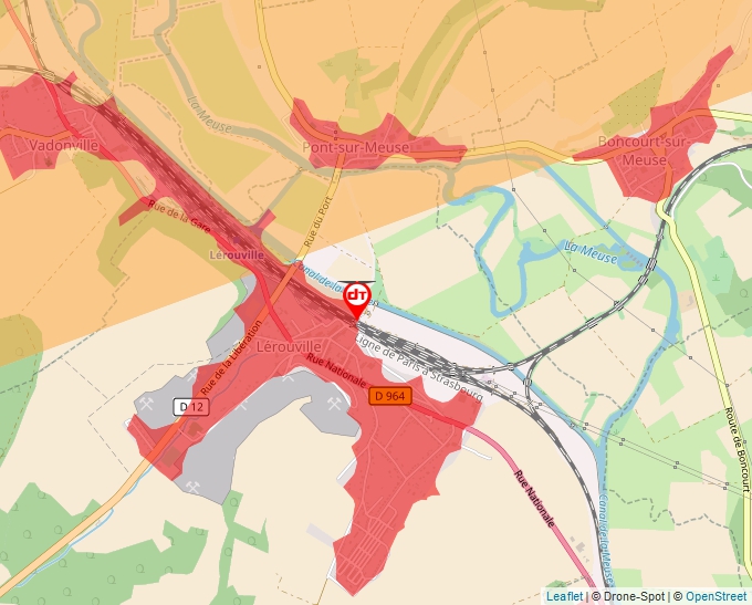 Carte Géoportail pour les drones de loisir