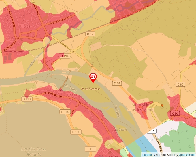 Carte Géoportail pour les drones de loisir