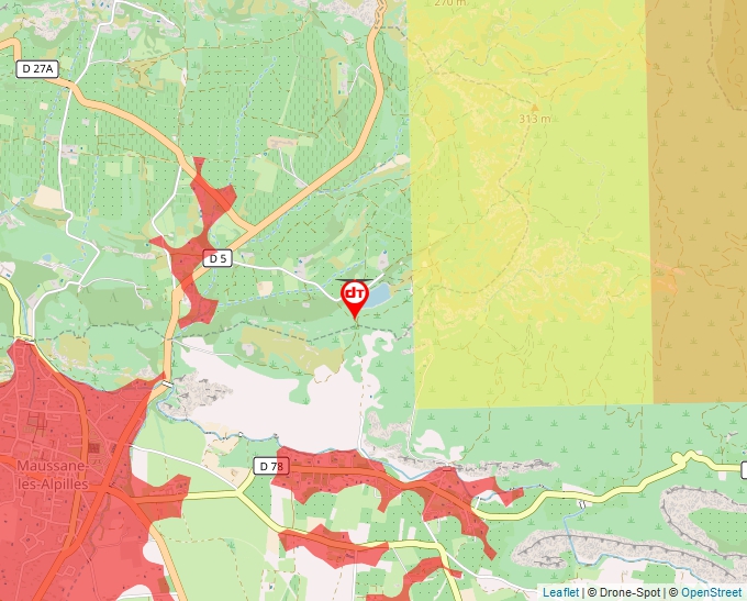 Carte Géoportail pour les drones de loisir