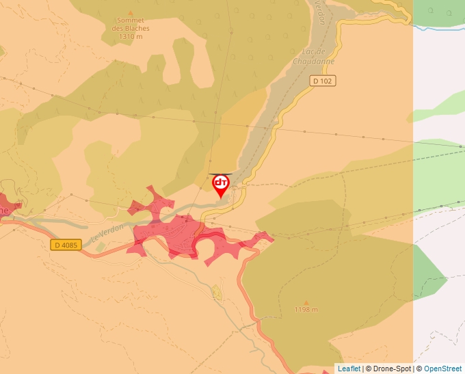 Carte Géoportail pour les drones de loisir