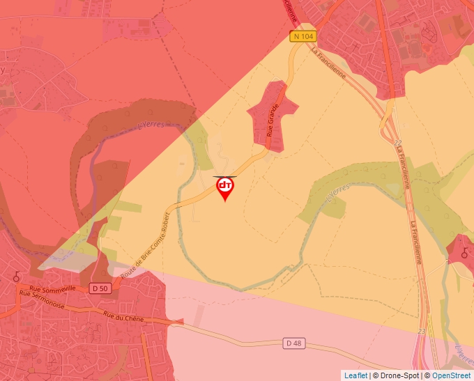 Carte Géoportail pour les drones de loisir