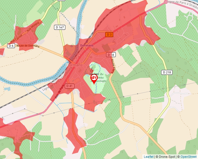 Carte Géoportail pour les drones de loisir