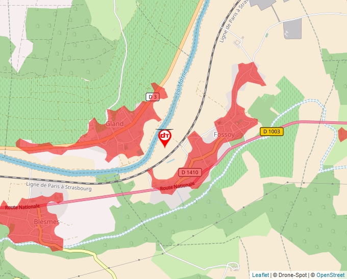 Carte Géoportail pour les drones de loisir