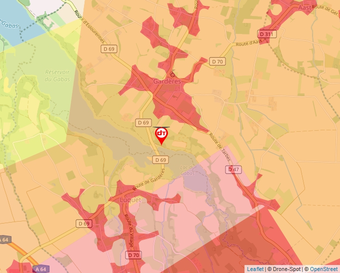 Carte Géoportail pour les drones de loisir