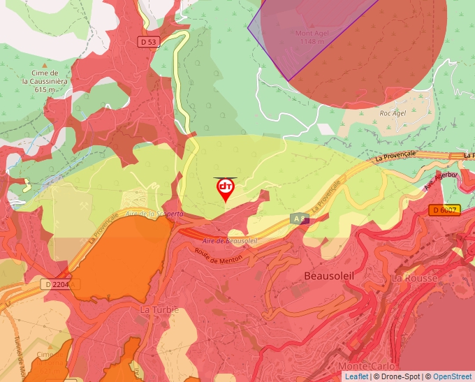 Carte Géoportail pour les drones de loisir