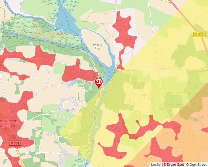 Carte Géoportail pour les drones de loisir