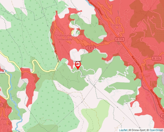 Carte Géoportail pour les drones de loisir