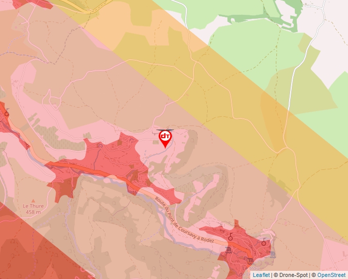 Carte Géoportail pour les drones de loisir