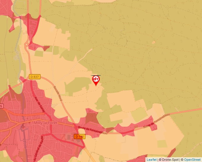 Carte Géoportail pour les drones de loisir