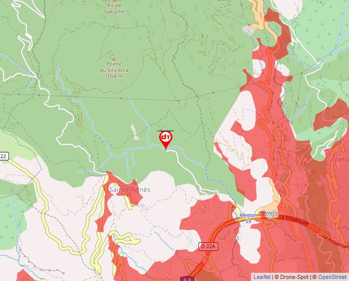 Carte Géoportail pour les drones de loisir