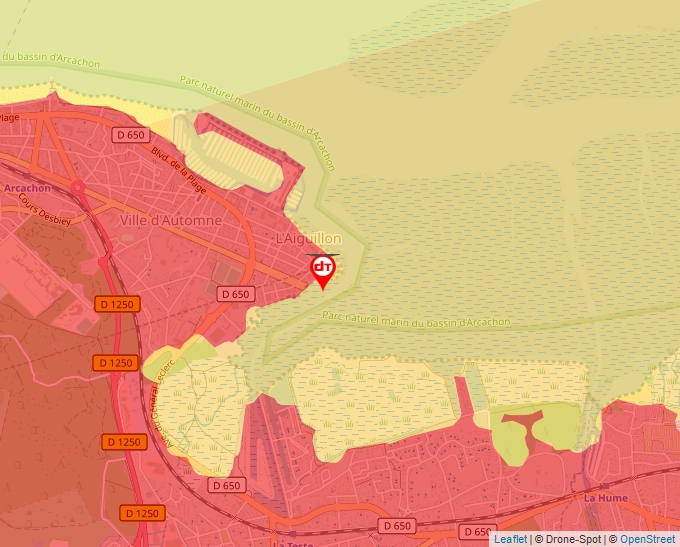 Carte Géoportail pour les drones de loisir