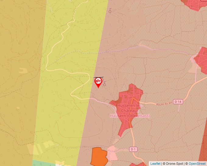 Carte Géoportail pour les drones de loisir