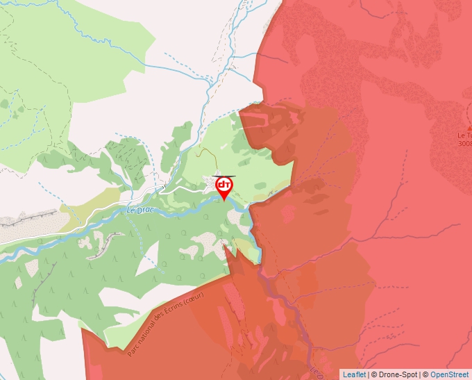 Carte Géoportail pour les drones de loisir