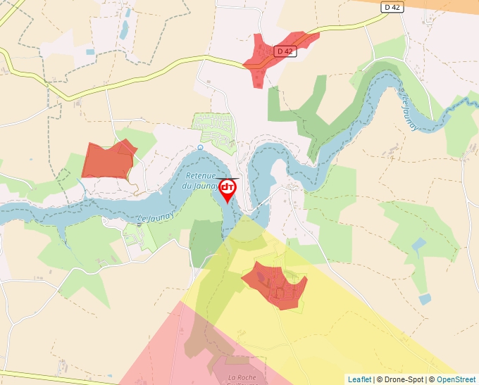 Carte Géoportail pour les drones de loisir