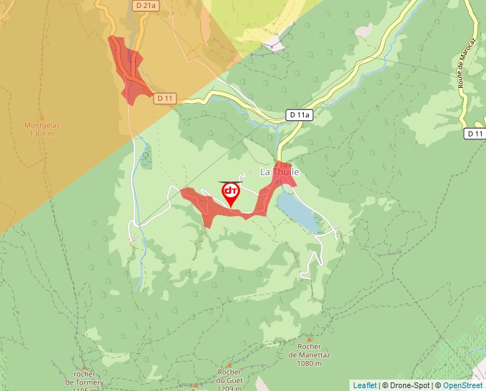 Carte Géoportail pour les drones de loisir